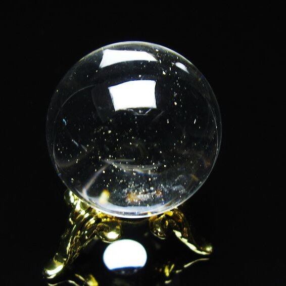 水晶 丸玉 23mm 一点物 おまかせ便 141-7659