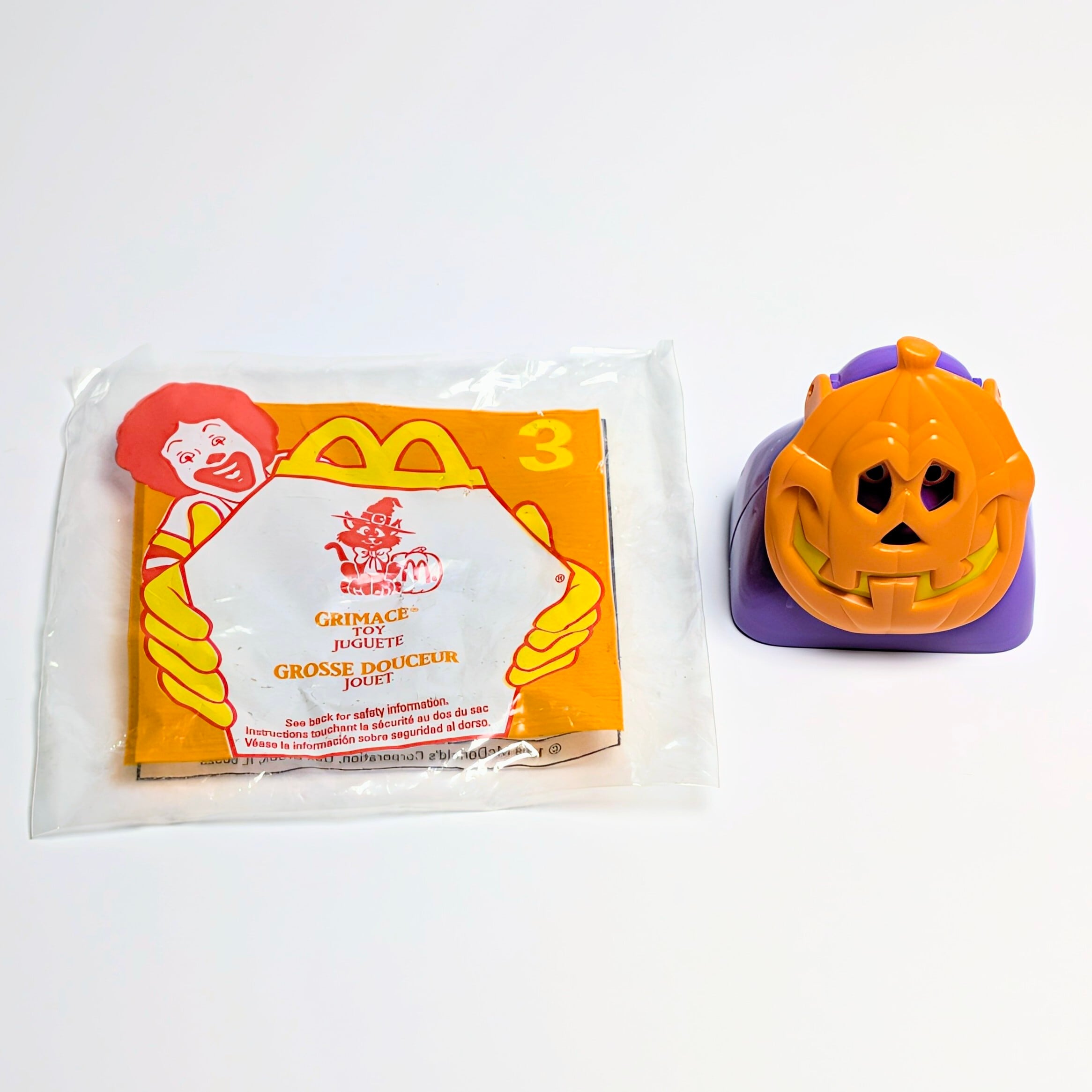 ☆ DEADSTOCK / VINTAGE 1998☆【 McDonald's ( マクドナルド ) 】1998年海外マクドナルドミールトイ『 Haunted Halloween ホーンテッド・ハロウィン 』グリマス 未開封 / キャンディディスペンサー / ハッピーミール 〚アメリカン雑貨 アメトイ〛