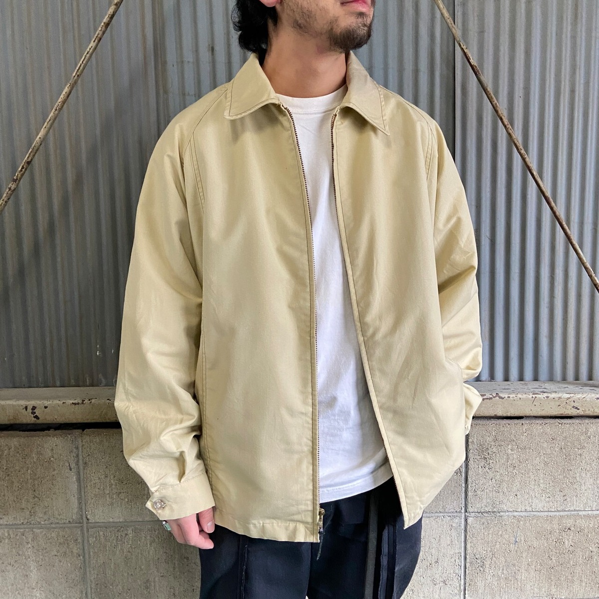 70年代 LONDON FOG ロンドンフォグ スイングトップ メンズXL相当 古着 