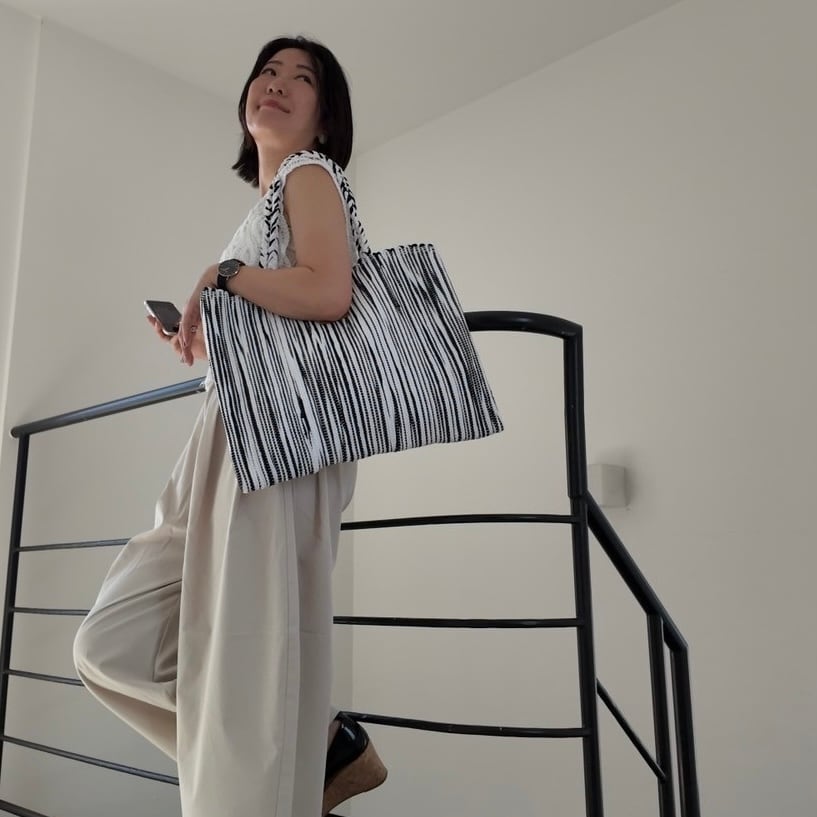 Woven Bag【 L 】    - Made in Egypt -