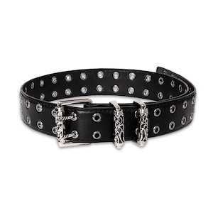 【DRIP6761】South Antique Silver Cross Design Belt