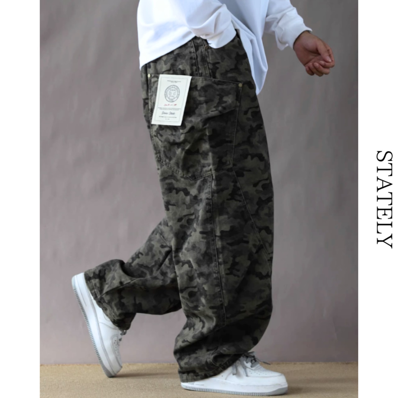 Urban Camo ワイドカーゴパンツ_B35・画像5