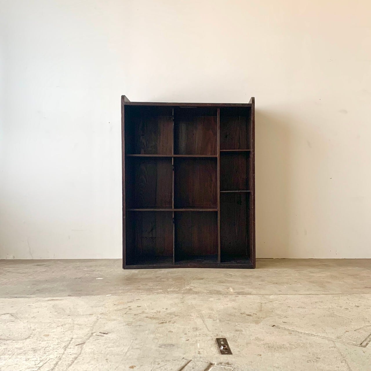 棚　シェルフ　古家具