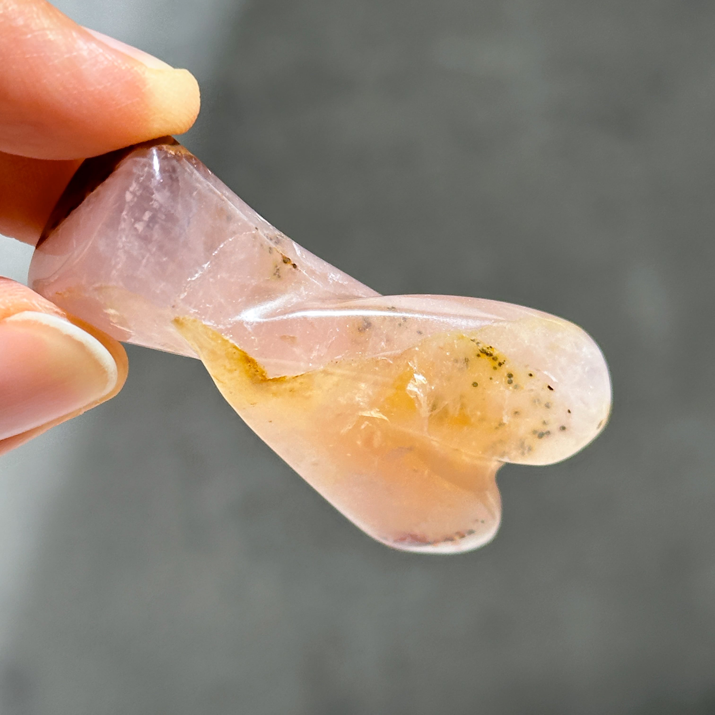 ゴールデンヒーラー×ローズクォーツ ミディアムエンジェル 02◇ Golden