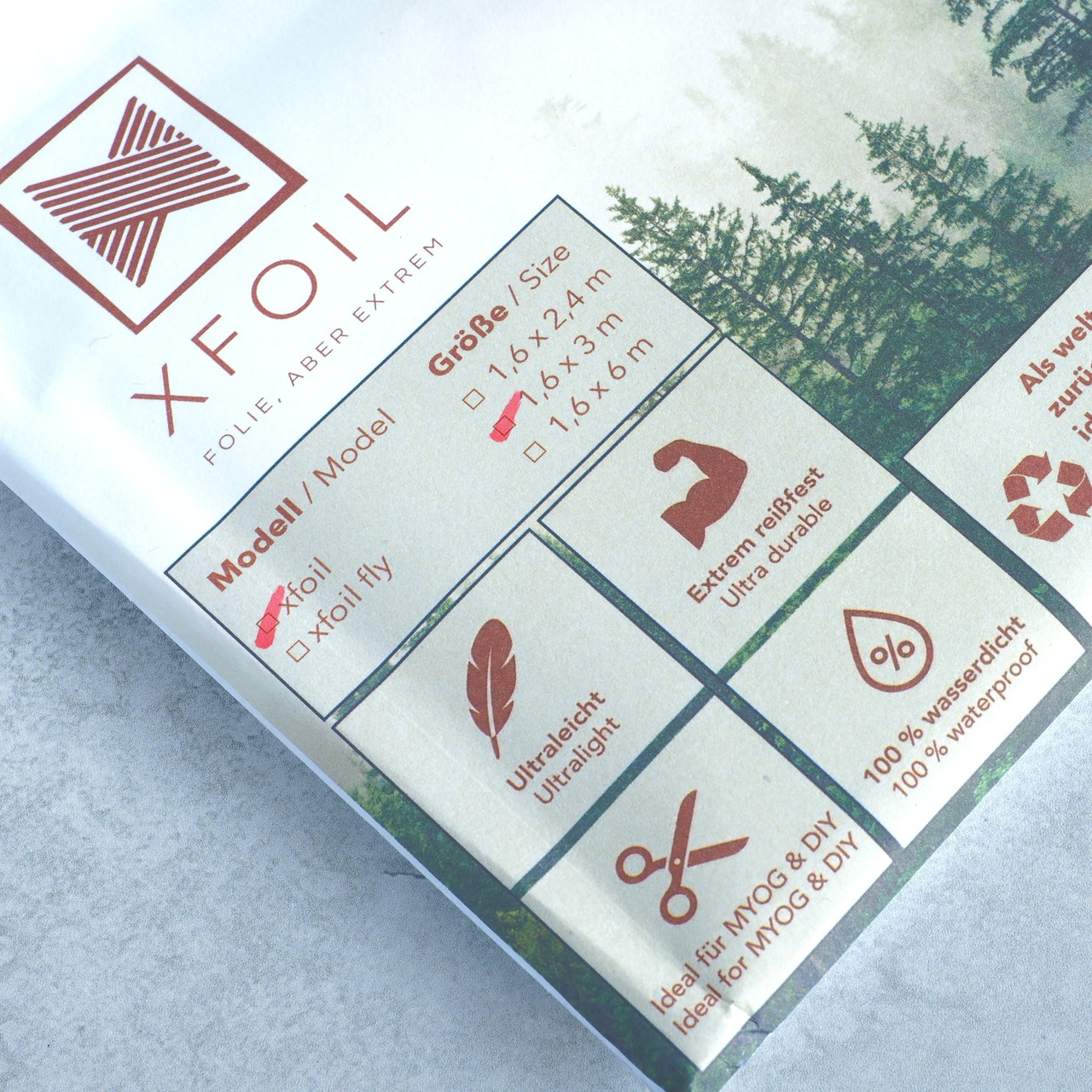XFOIL / Ultralight Groundsheet 6.0m 画像3