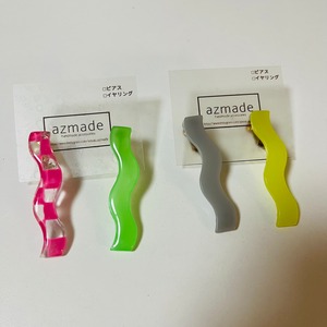 【azmade】(ピアス) (イヤリング)✱カラーが上手く出てないものもあります