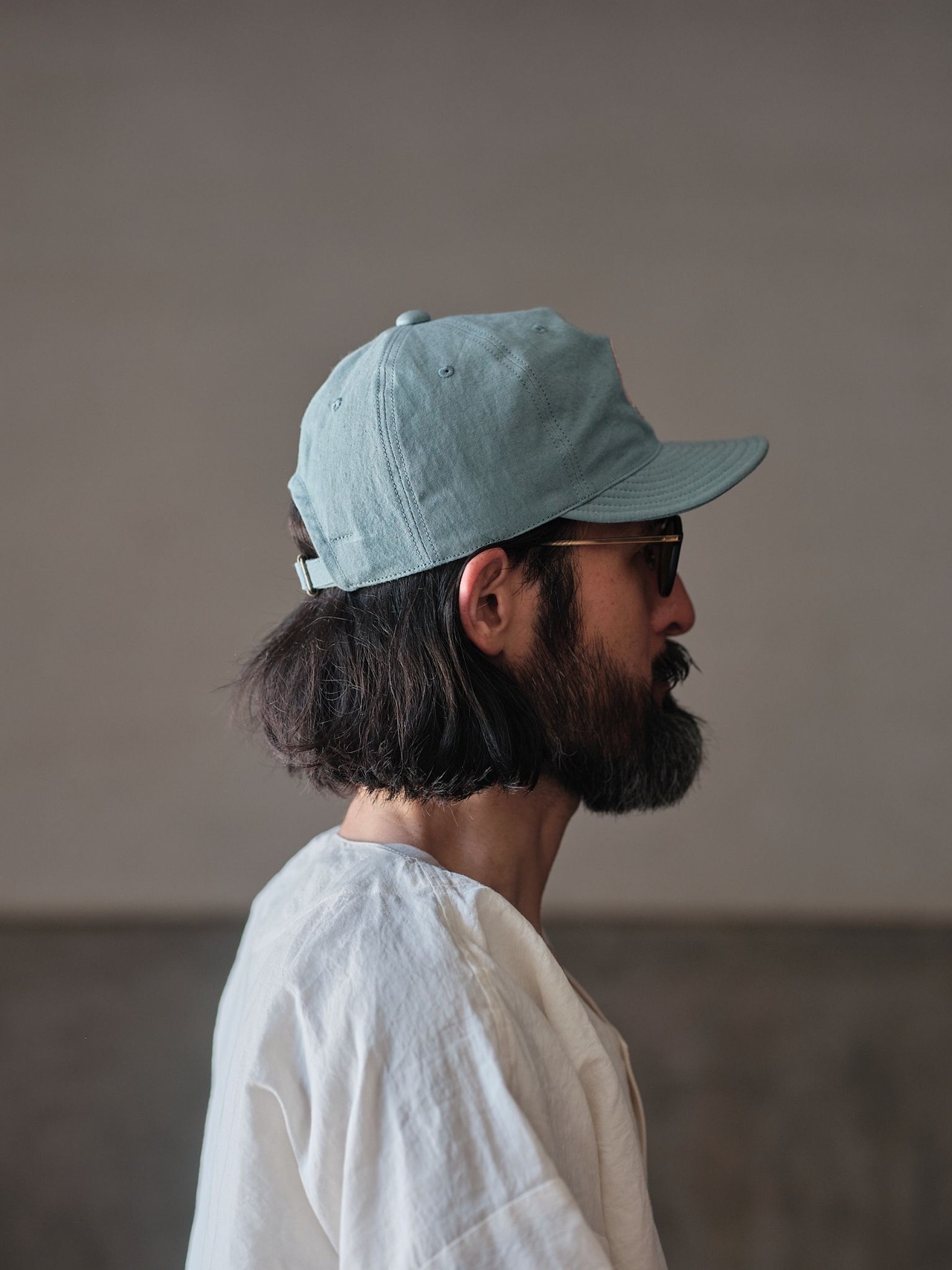 乘鞍印 綿麻B・Bキャップ（乘ワッペン）