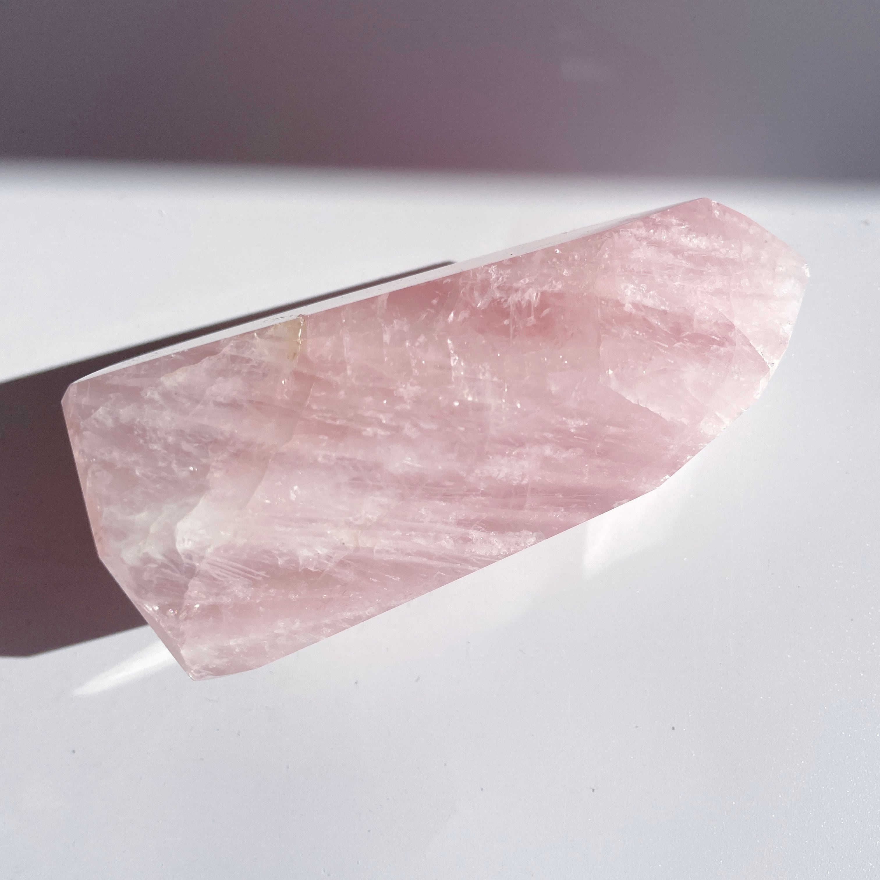 ローズクォーツタワー17◇Rose Quartz Tower◇天然石・パワーストーン