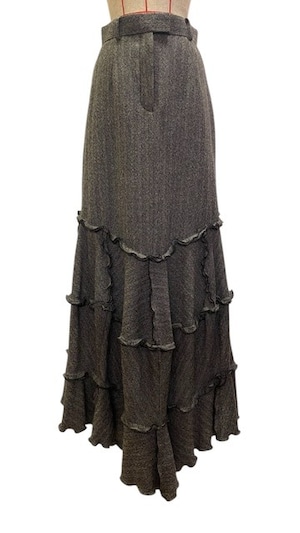 【25AW】FUMIE TANAKA フミエタナカ / frill sk / スカート