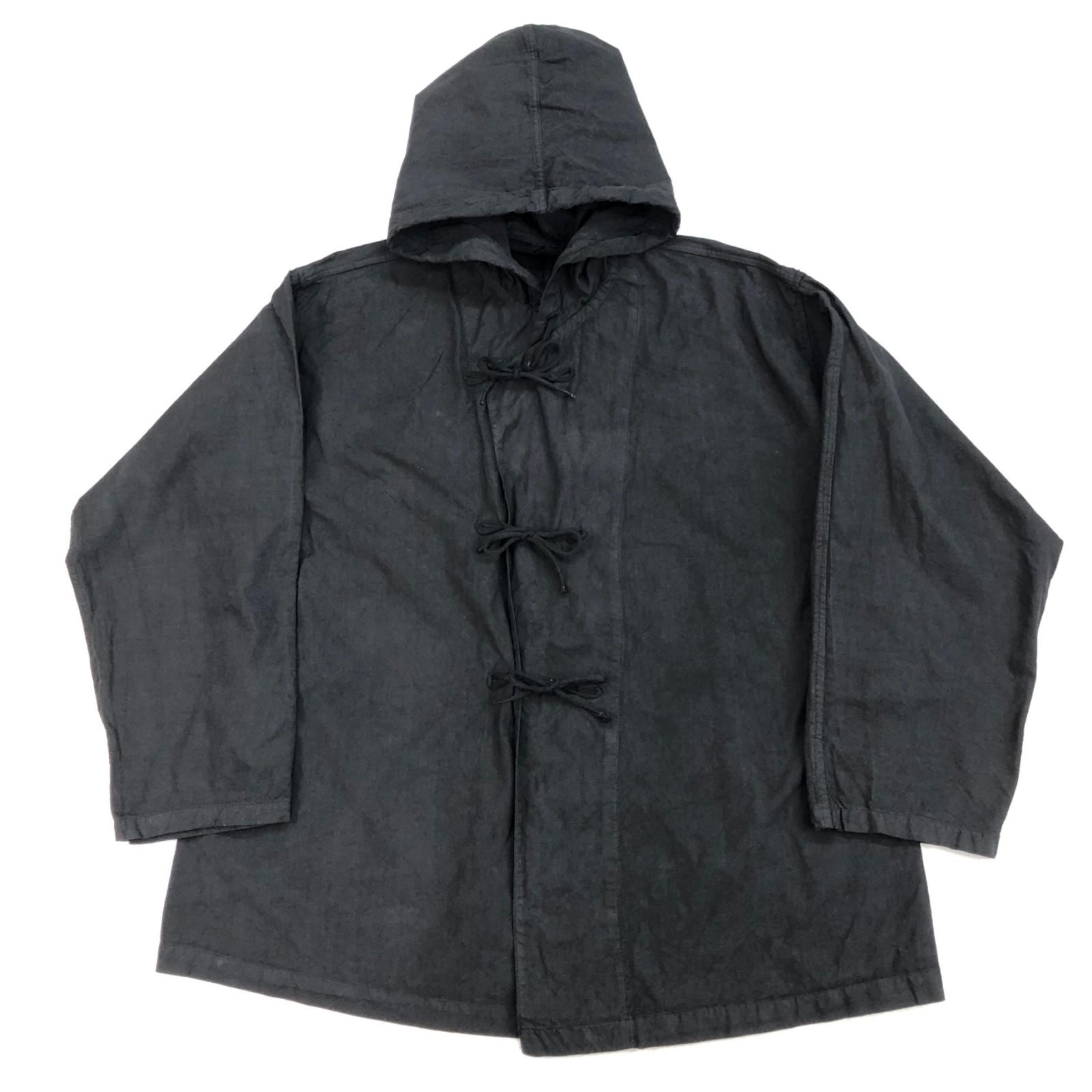 ヴィンテージ 軍服 スノーカモ パーカー 後染め ITALIAN ARMY スノーパーカー 後染め ブラック | 古着屋 EAGLEBASE
