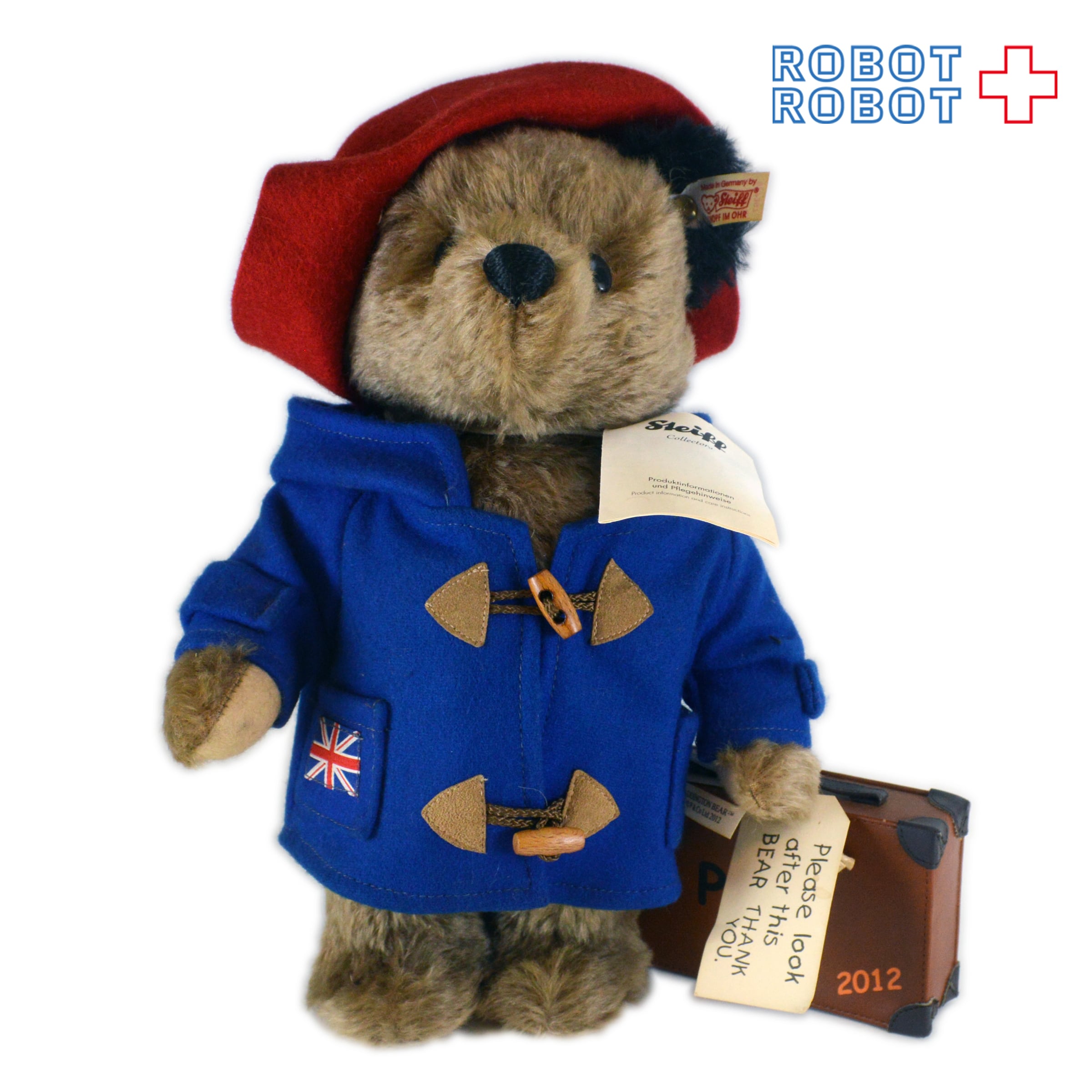 シュタイフ パディントン 激レア Steiff シュタイフ パディントン 