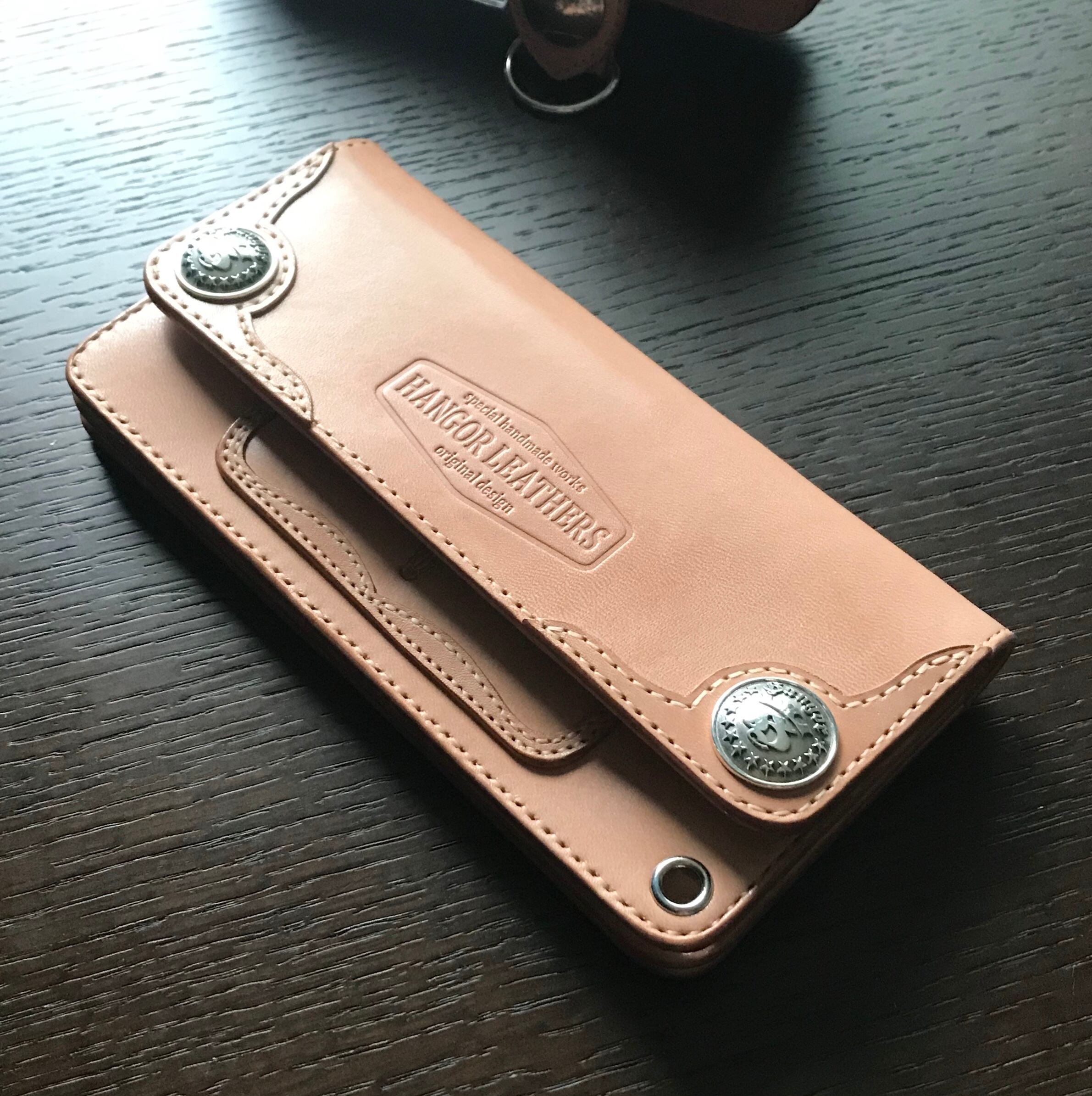 トラッカーウォレット TRUCKER WALLET (栃木レザー・生成り