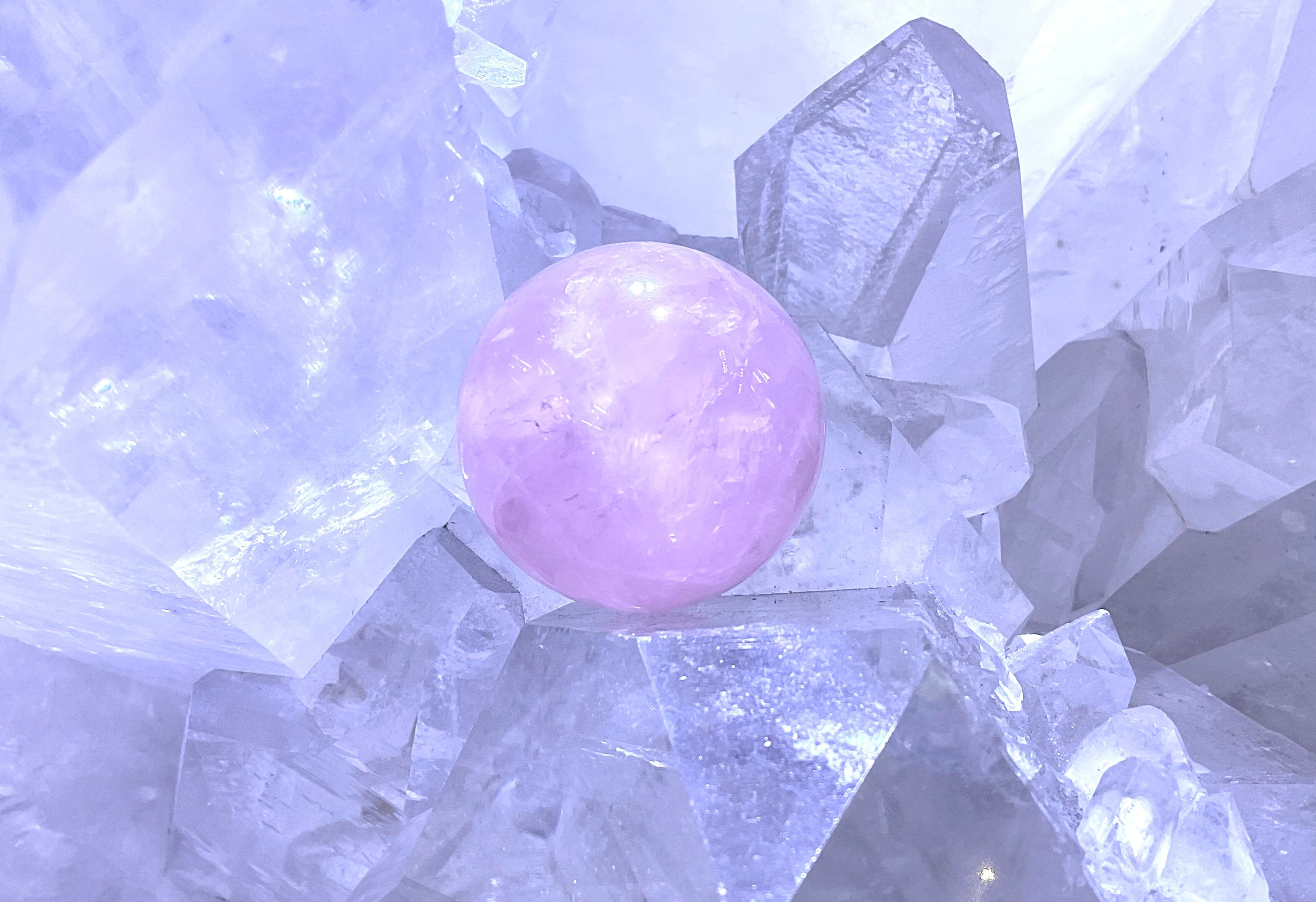 【丸玉】ローズクォーツ