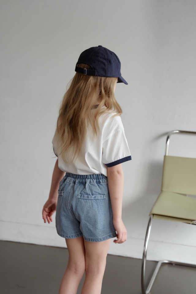 [予約][送料無料]≪momoann≫Pocket Short Denim Pants 17