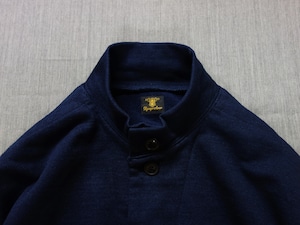 french farmers heavysweat blouson / vintage navy