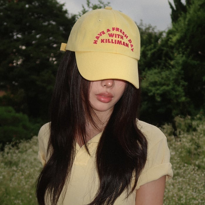【Killiman】キムジウォン着用♪happy fresh cap☆追跡あり ☆キム ジウォン 着用!!【KILLIMAN】Killiman happy fresh cap