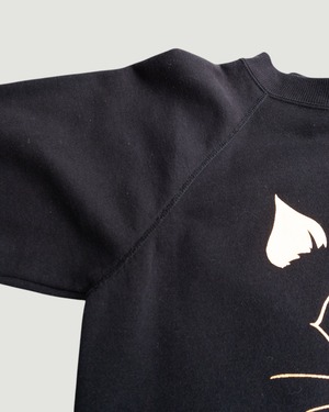 【古着】箔押し猫スウェット