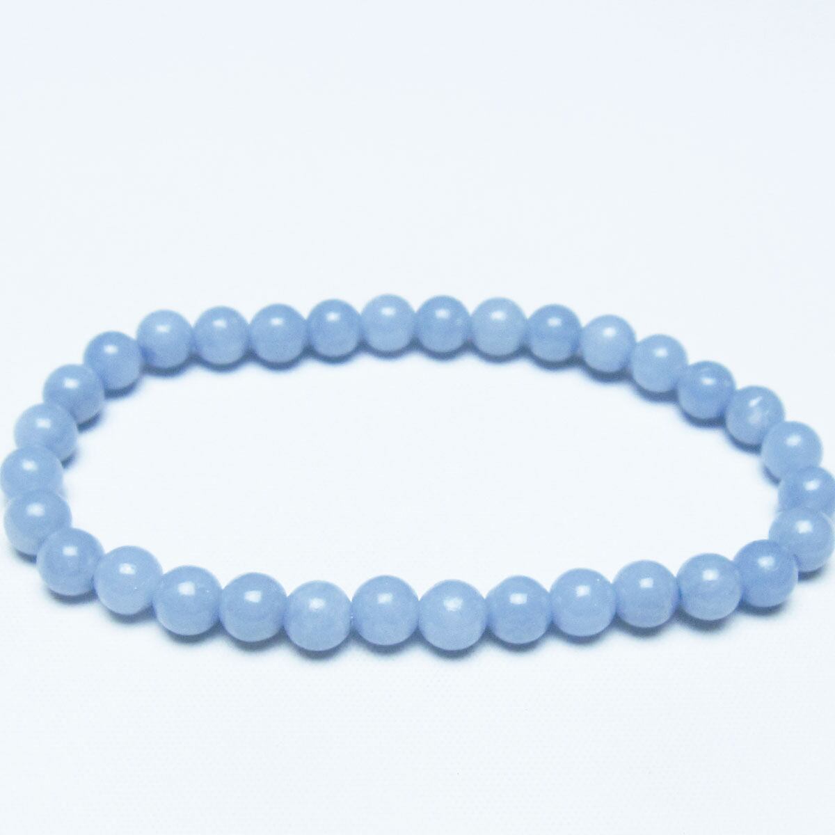 エンジェライト ブレスレット 6mm 一点物 メール便可 111-49475