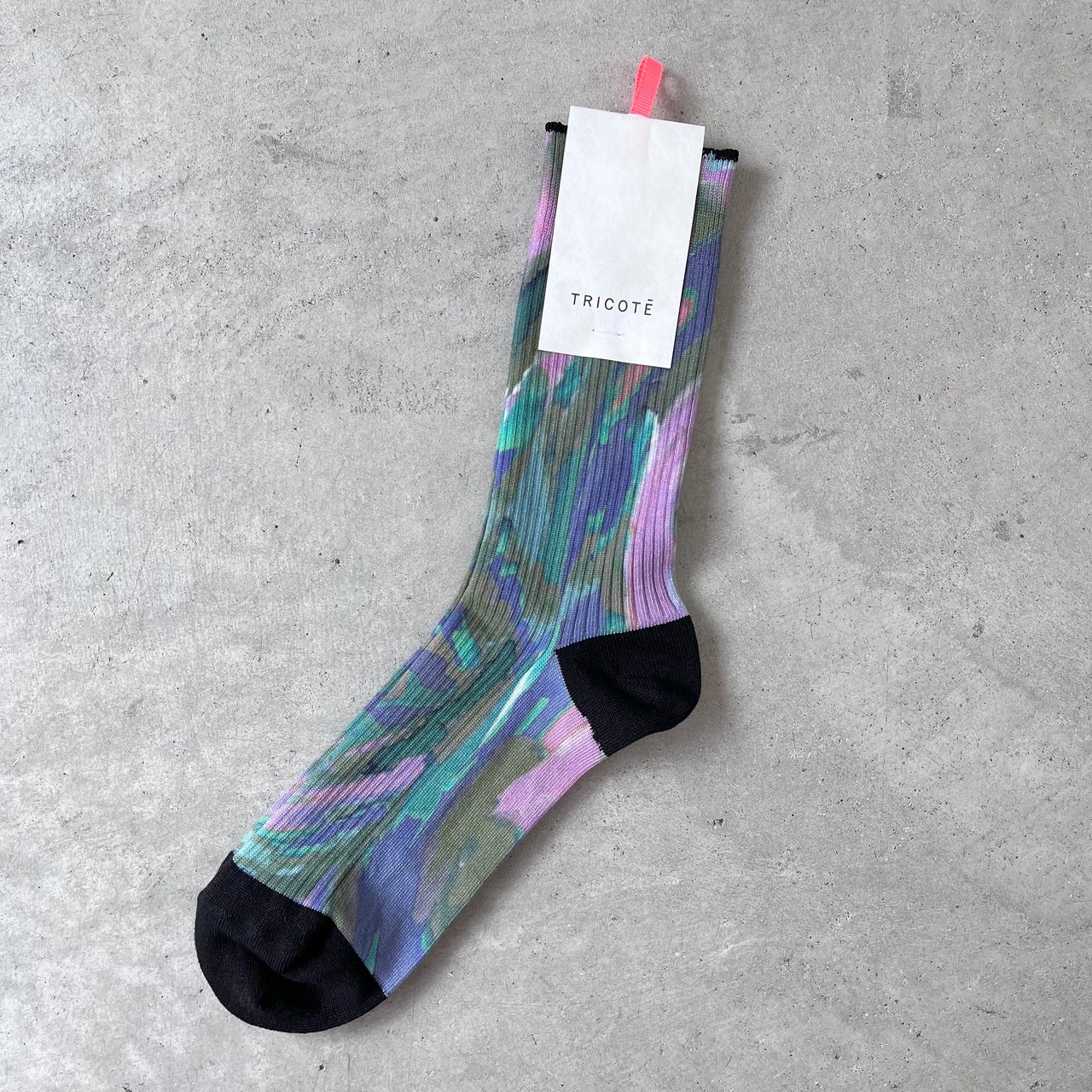 TRICOTÉ /【23-27cm】marble pattern socks TR61SO017