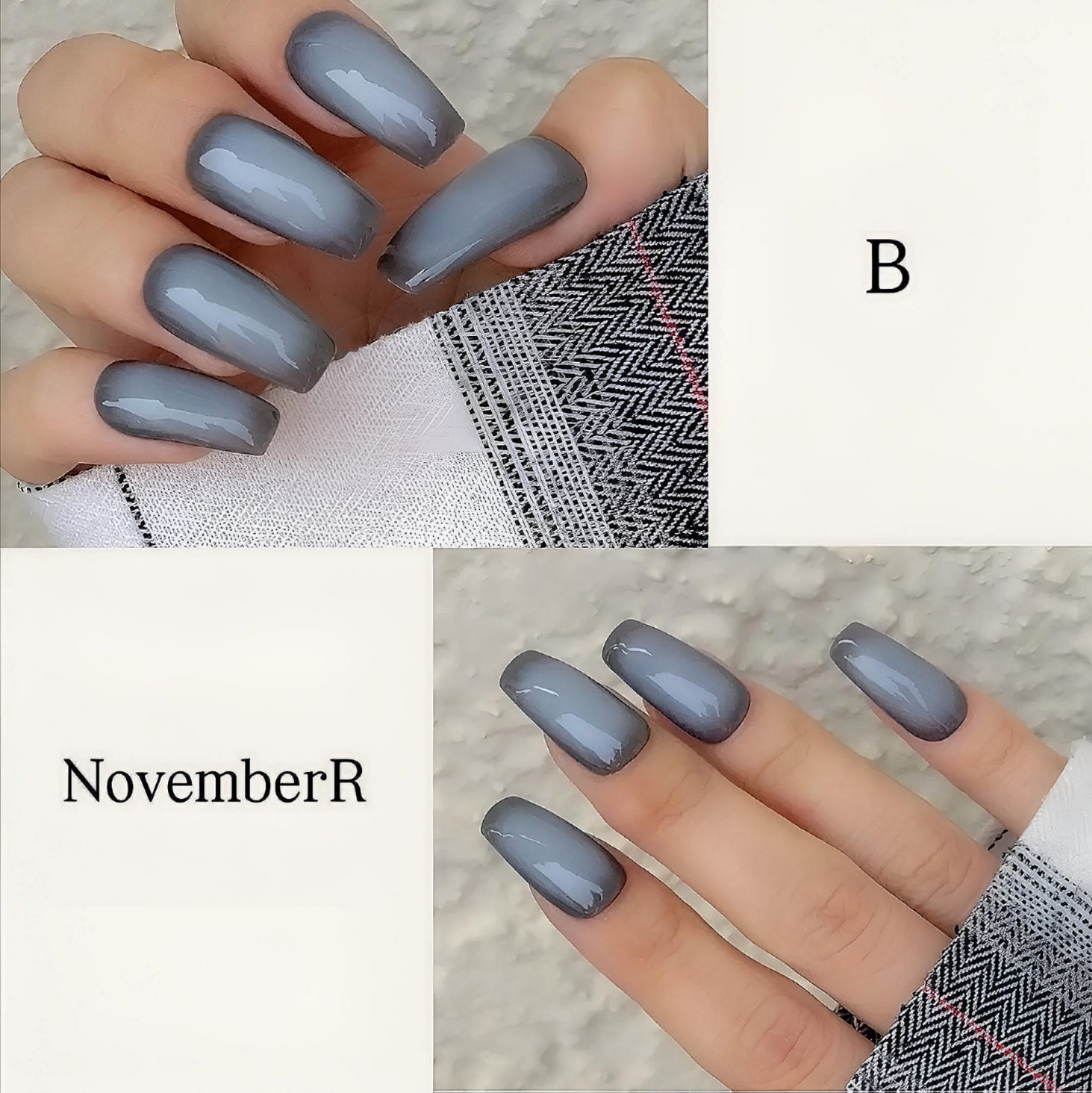 LA878☆逆チークネイルチップ | NovemberR 〰️ネイルチップ販売〰️
