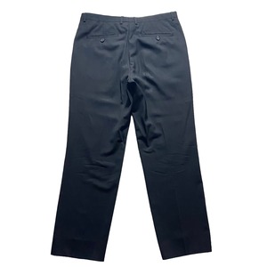 JIL SANDER black stretch slacks