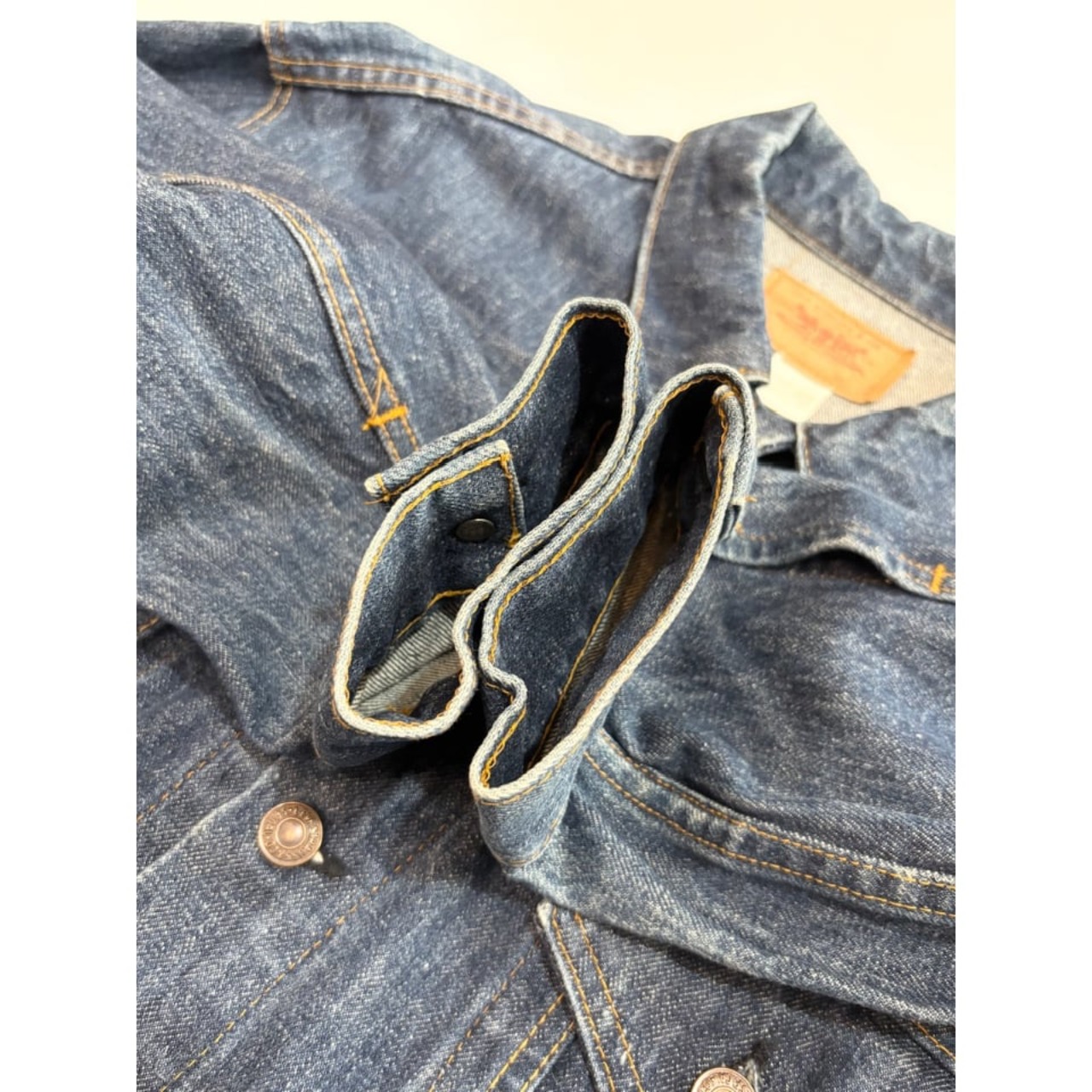 70s Levi’s 70505 "BIG SIZE" DENIM JACKET MADE IN USA  Size 50
