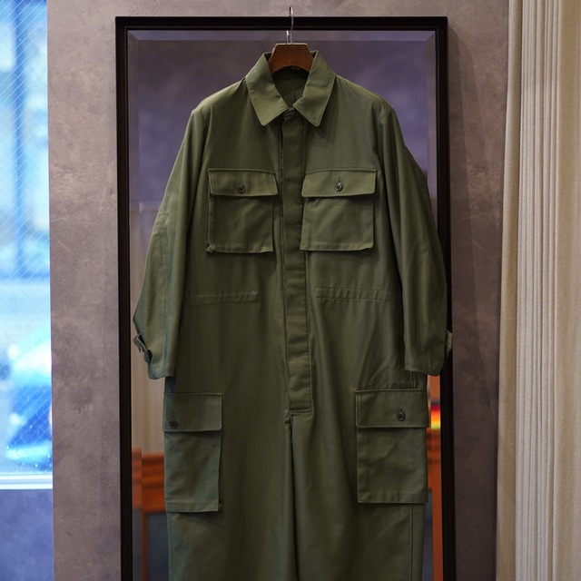 NEAT (ニート) "80's US LAUNDRY Jumpsuit" -OLIVE-