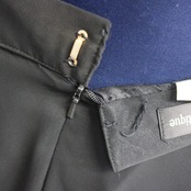 【社交ダンス衣装】スカート レッスンウェア 練習着 prima boutique プリマブティック 黒 ブラック 透け感 シースルー シック
