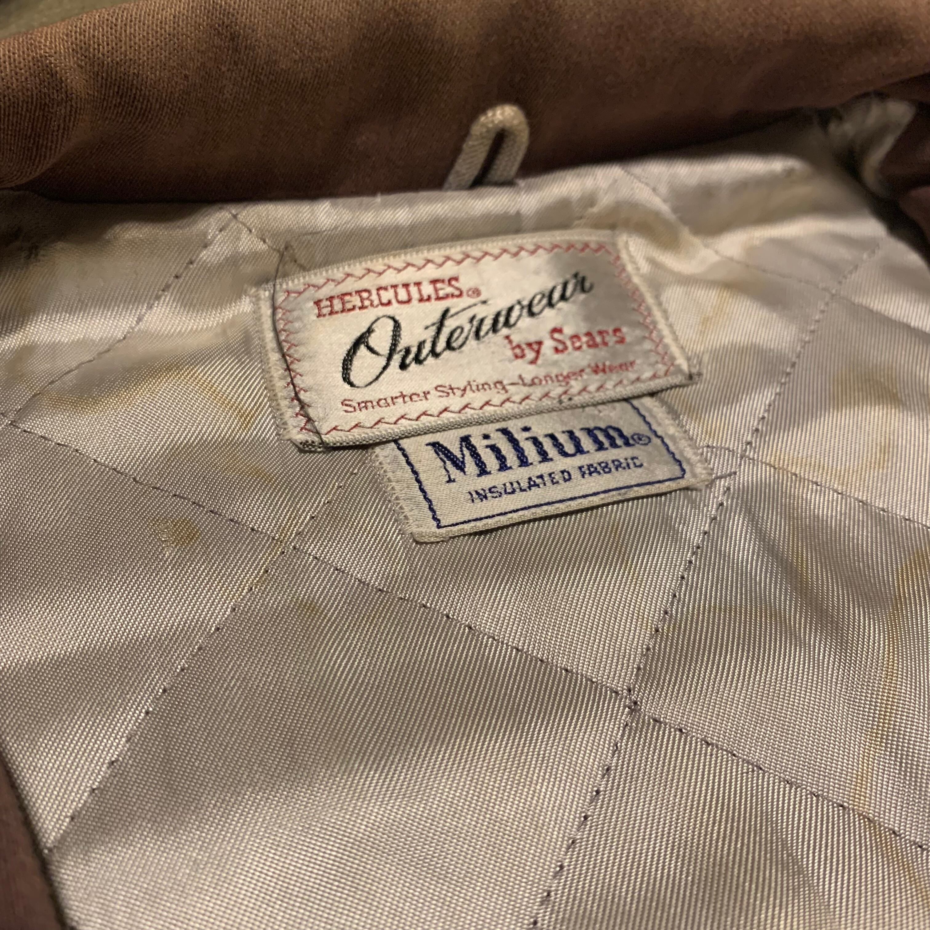 50s HERCULES rayon gabardine jacket ヘラクレス レーヨン ギャバジン 