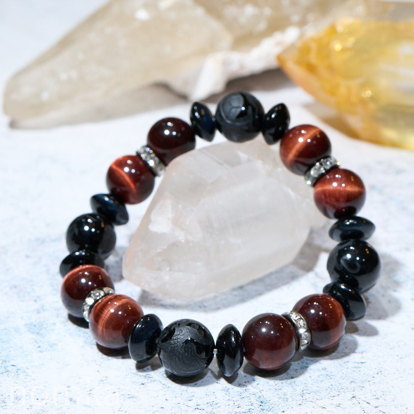 自己変革の羅針盤】スモーキークォーツ×ゴールデンピーターサイト