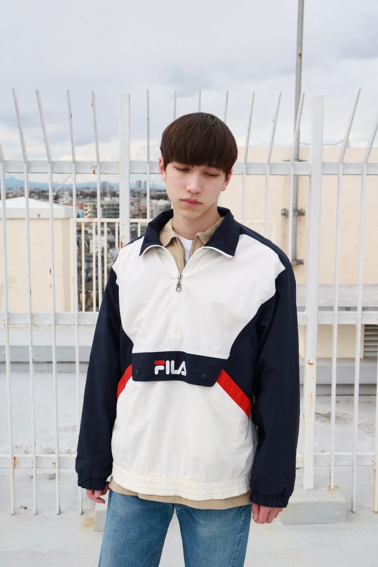 80's FILA denim jacket | www.darquer.fr