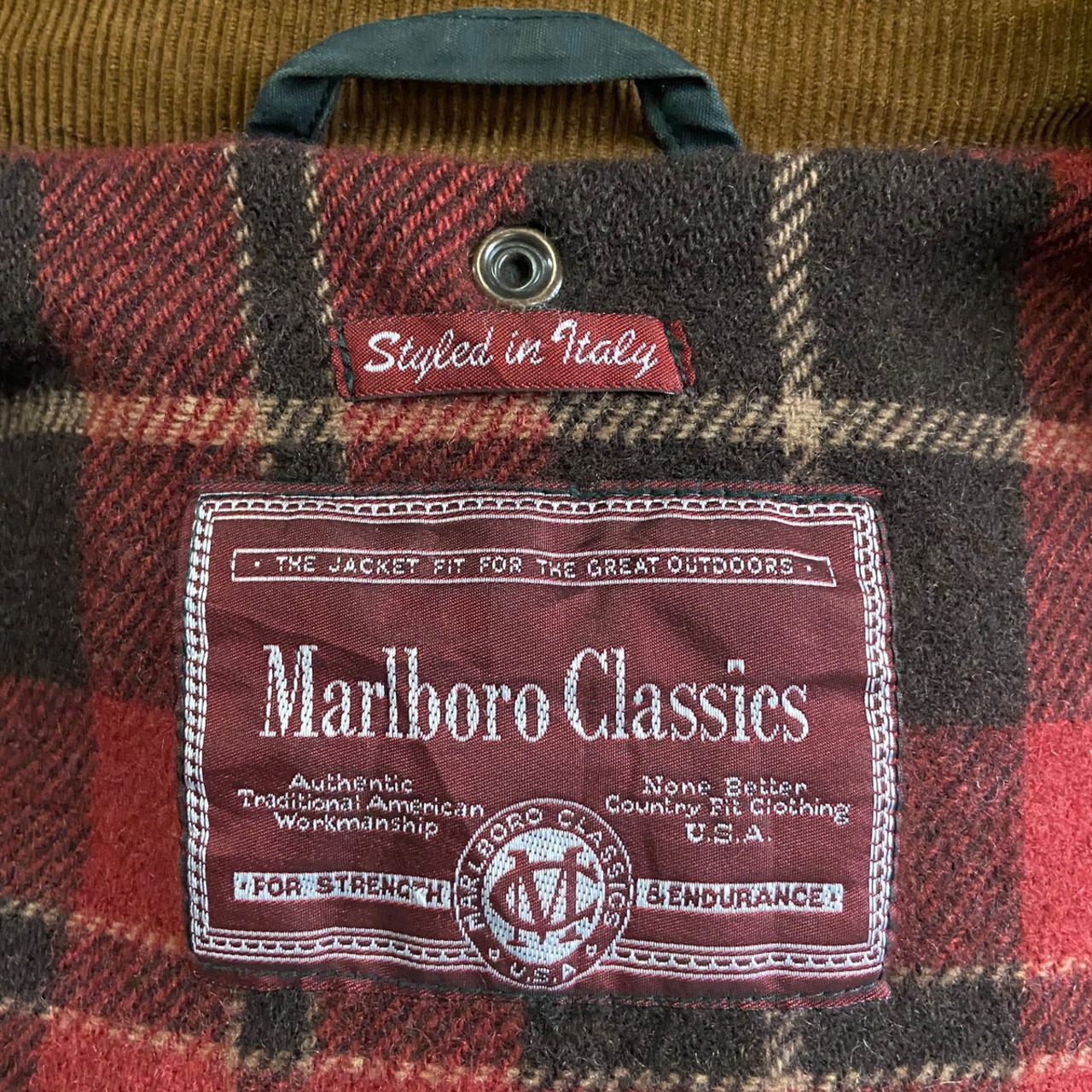 Marlboro Classics マルボロクラシック オイルドジャケット メンズL 
