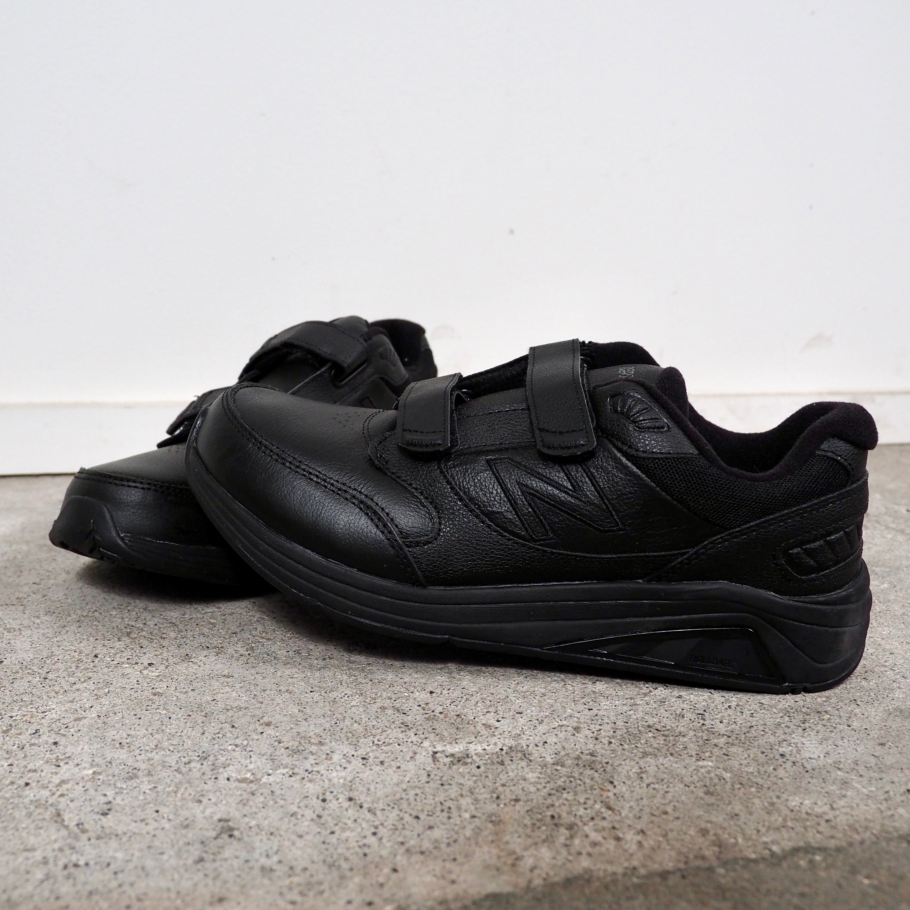 【NEW】NEW BALANCE Hook and Loop leather 928V3 US8.5 black ニューバランス ブラック ベルクロ 日本未発売
