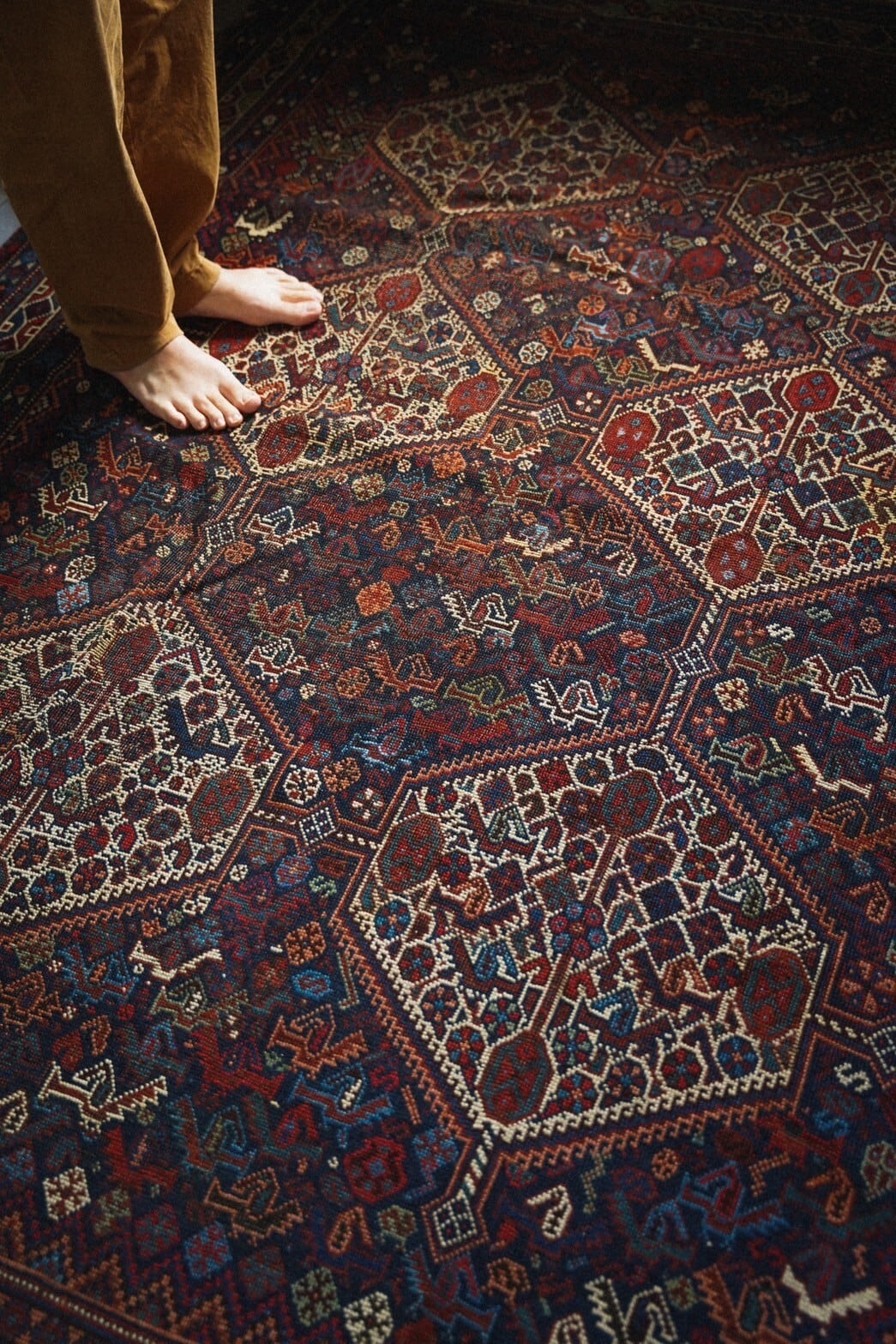 1250-Antique Khamse rug