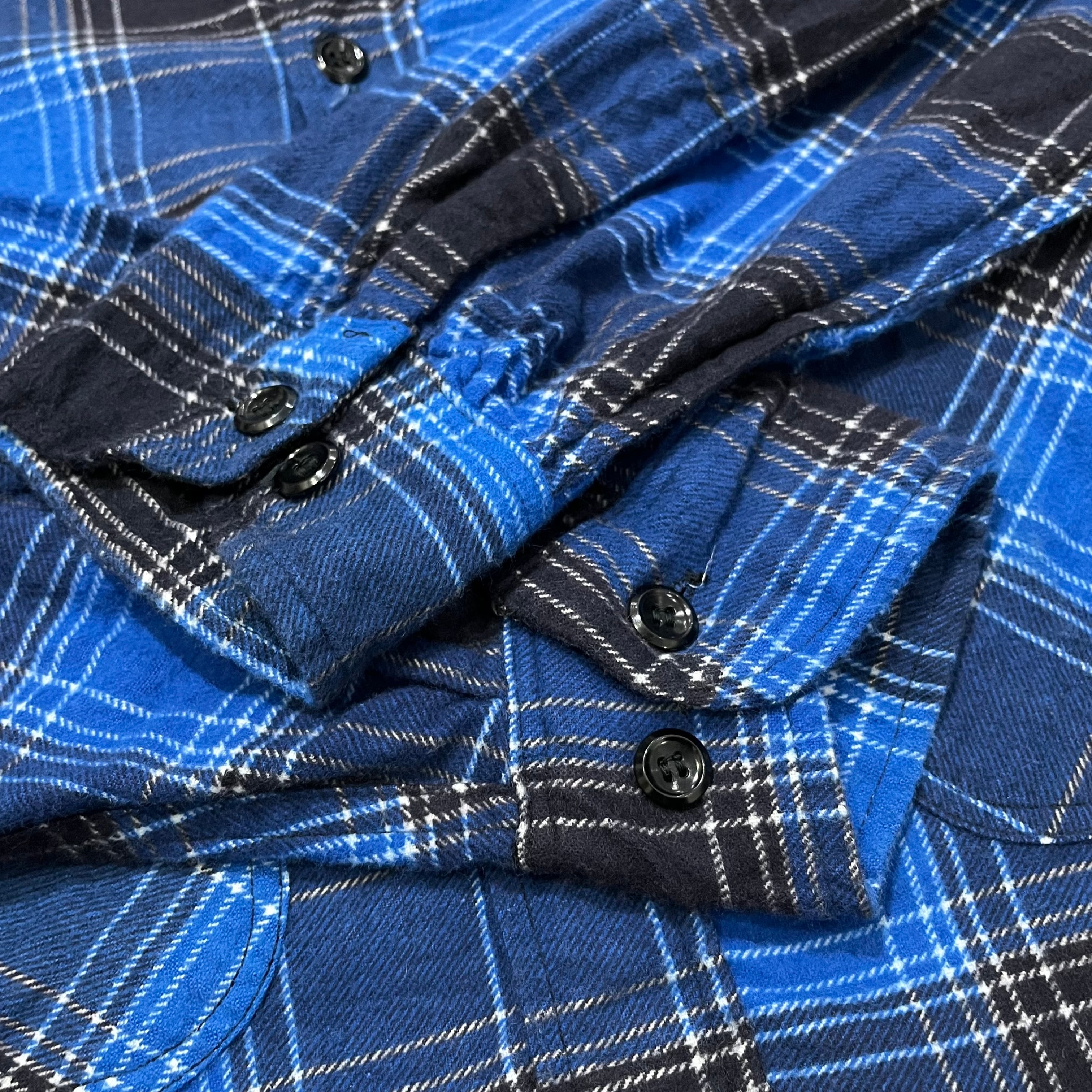 60s BIG MAC Print Flannel Shirt 60年代 ビッグマック プリント