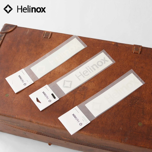 HELINOX [ヘリノックス] ロゴステッカー L [19759015] ステッカー・カッティングシート・キャンプ・アウトドア ・車[2022SS]