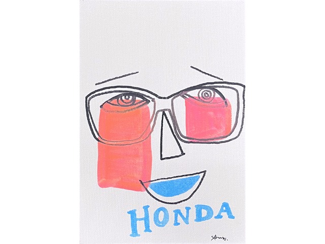 安齋肇  似顔絵作品A