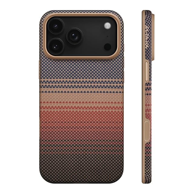 プレミアム全面保護】 PITAKA iPhone 17 Pro用 ケース 軍用グレード