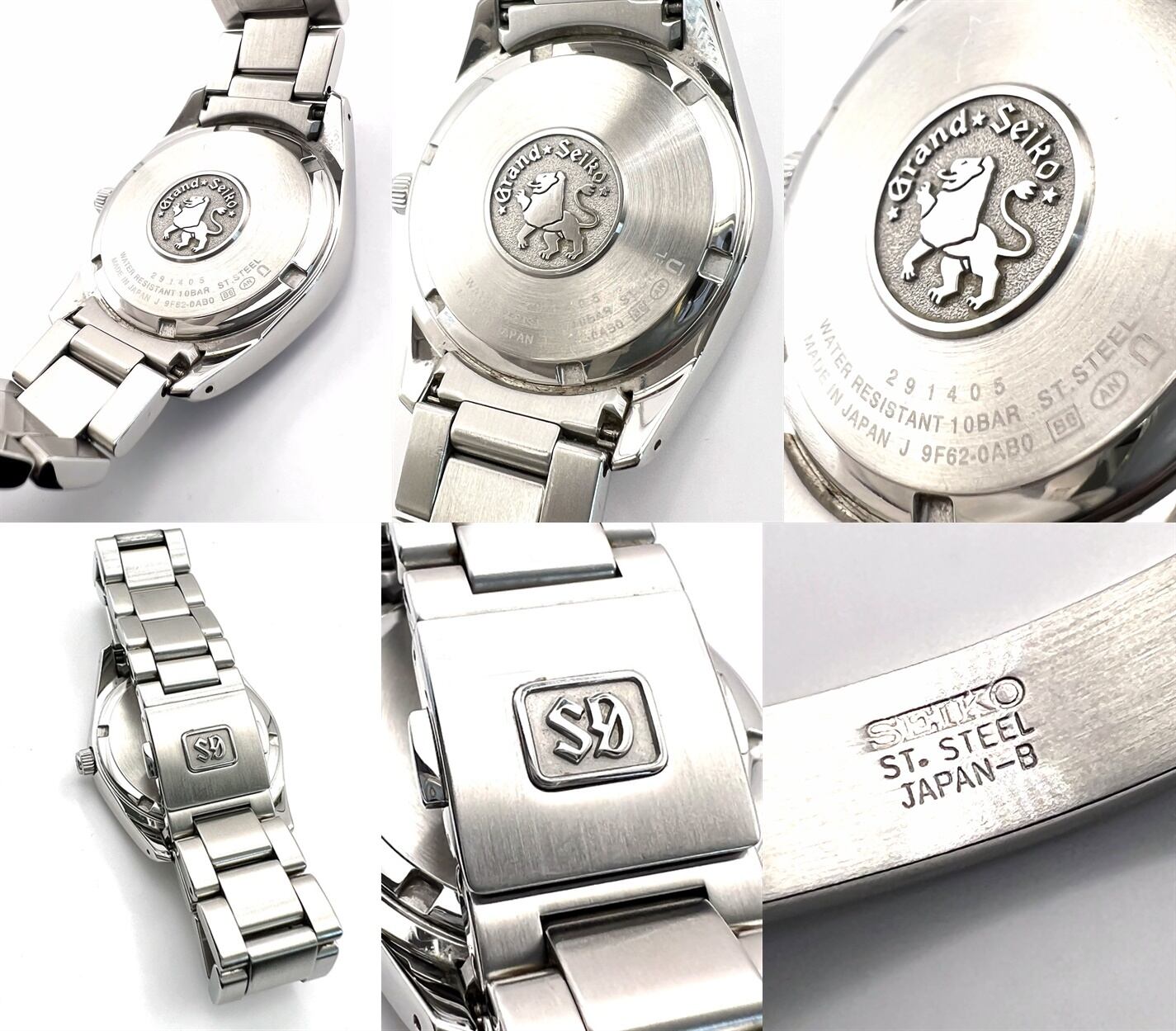 GRAND SEIKO グランドセイコー SBGX061 9F クオーツ デイト ブラック
