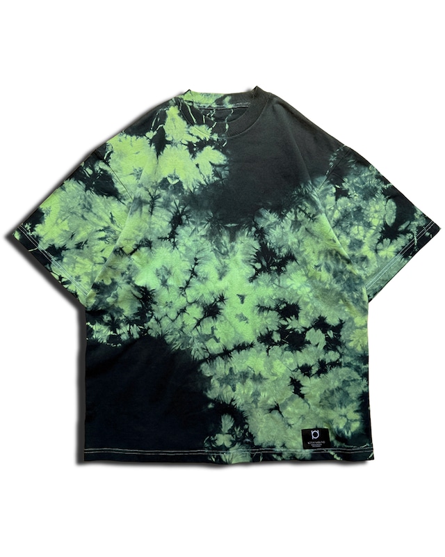 【2着限定販売 / 最短即日発送】黒染めタイダイTシャツ