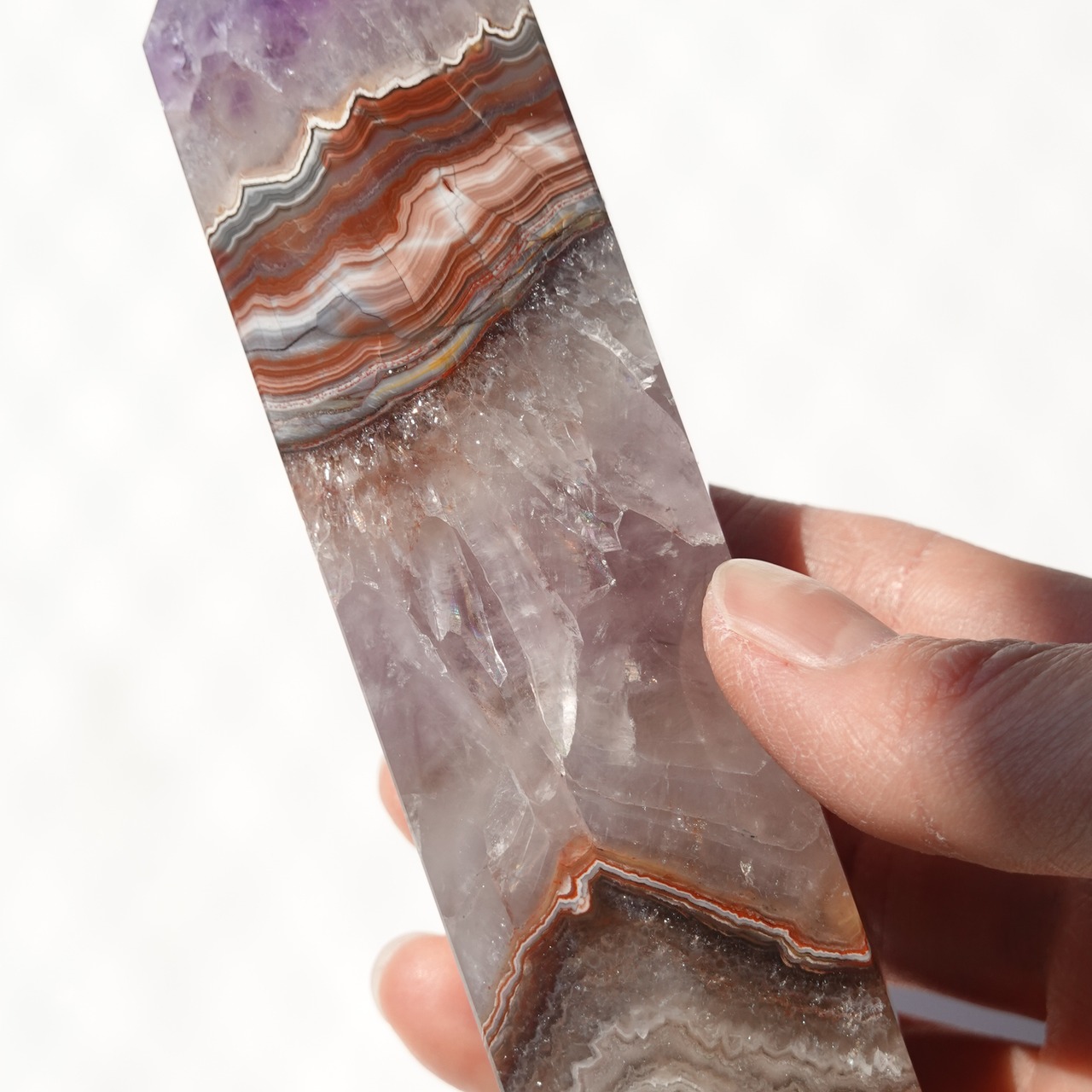 アメジスト / クレイジーレースアゲート / タワー
