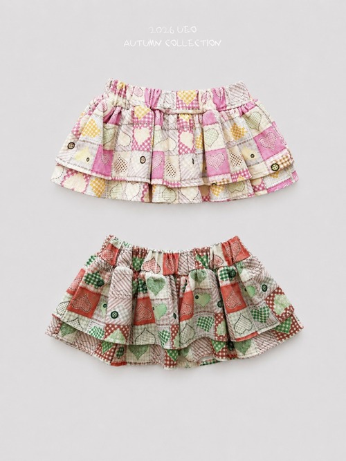 U.EO［取寄］bozzak layered skirt 26autumn