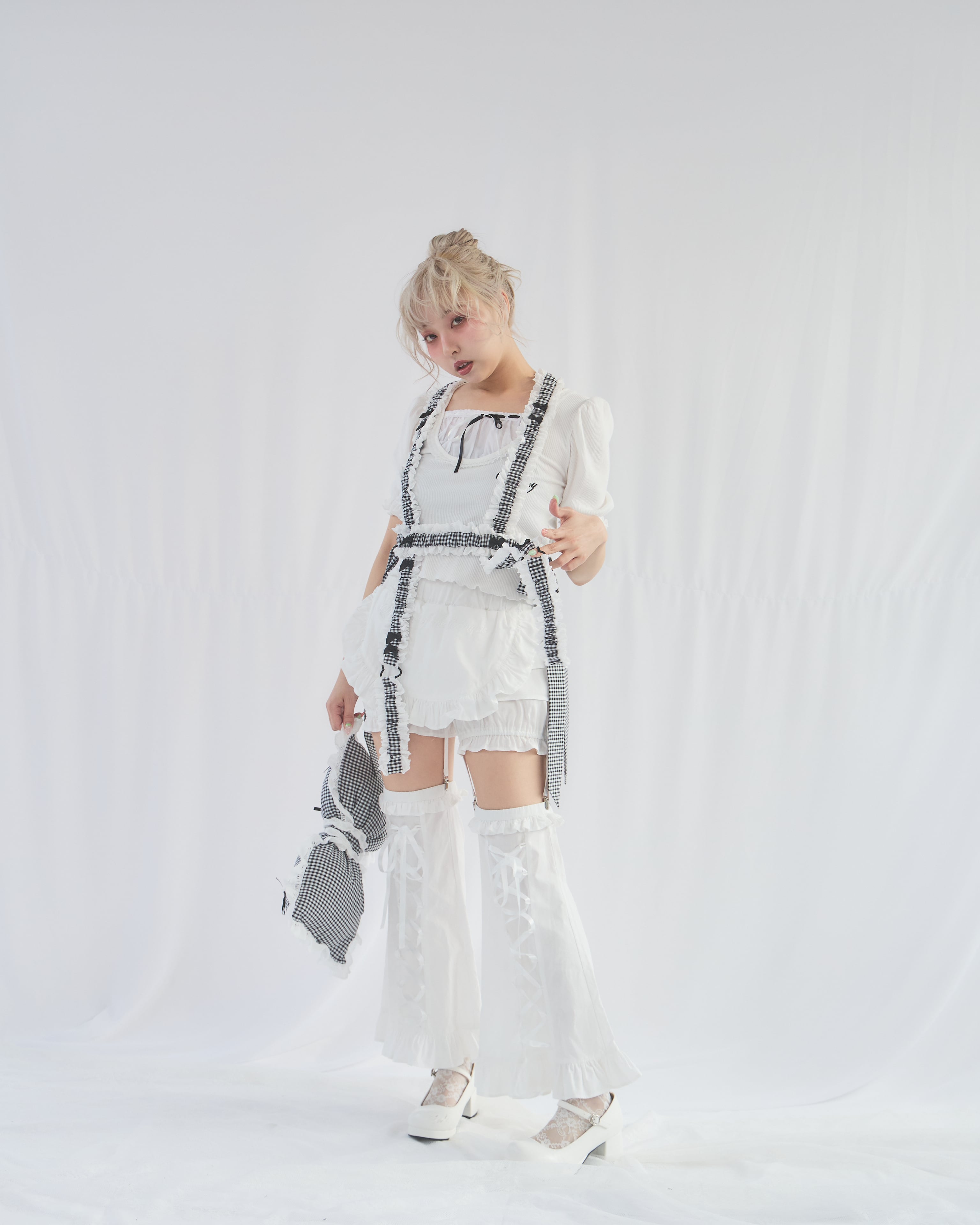 Starry⭐︎フリルレースリボンハーネス | lilLilly official webstore