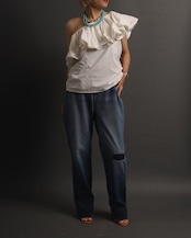 Lanvin / Frilled Top