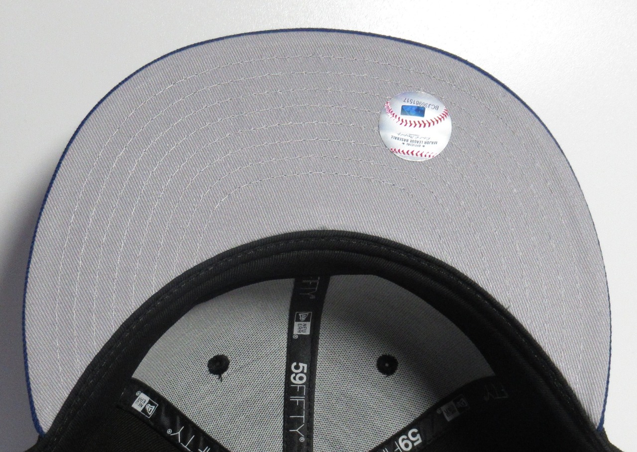 NEW ERA 59fifty Los Angeles Dodgers ロサンゼルス・ドジャース　Black×Royal