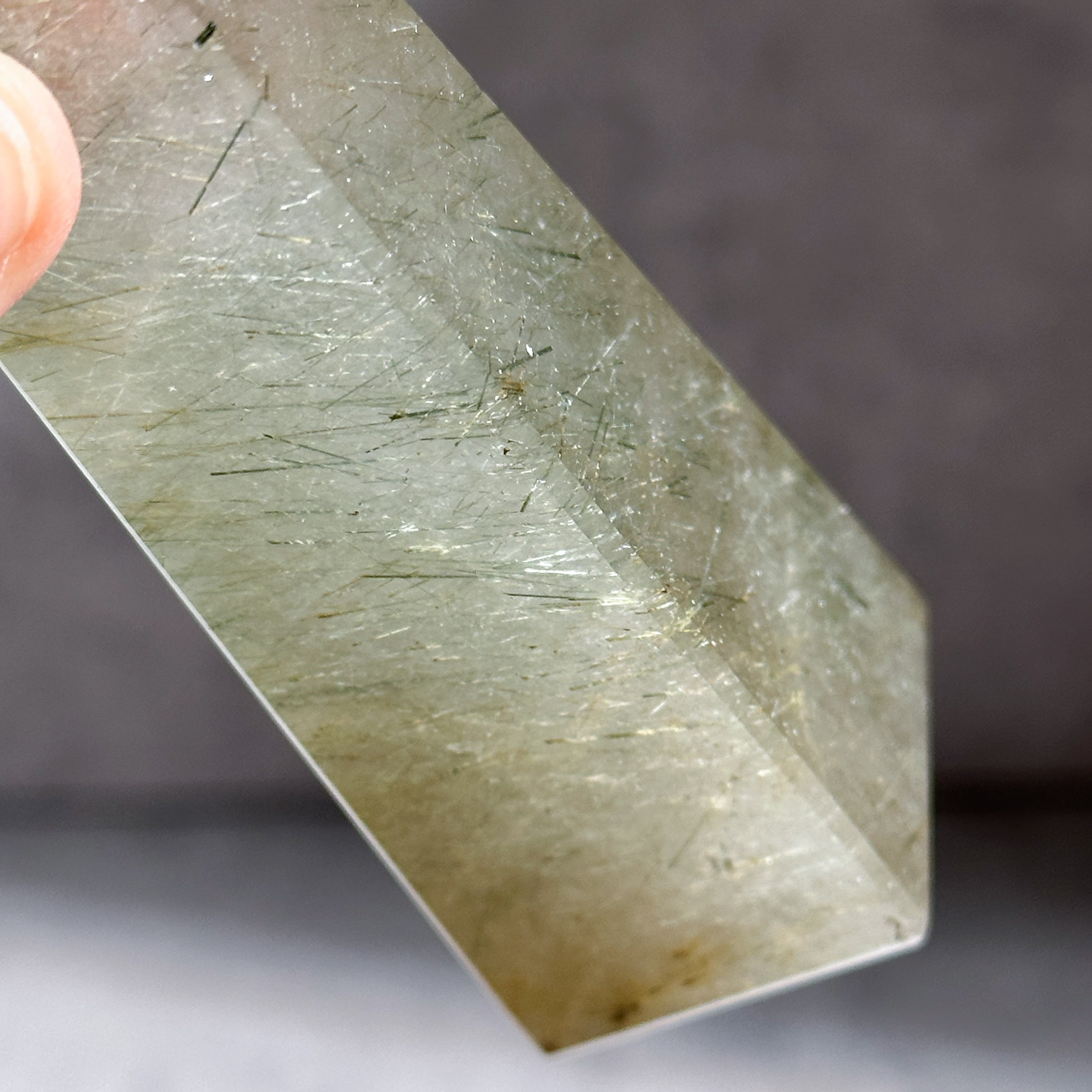 マルチルチルクォーツ タワー 02◇ Multi-Rutile Quartz ◇天然石