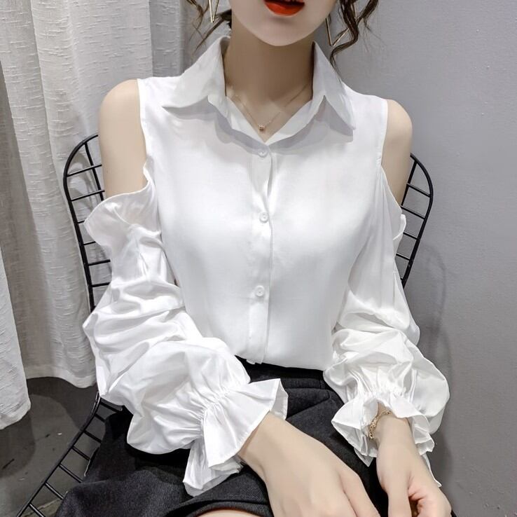 3色 オープンショルダーブラウス Sucrier シュクリエ お砂糖みたいに甘くてかわいい 量産型プチプラガーリー服 通販