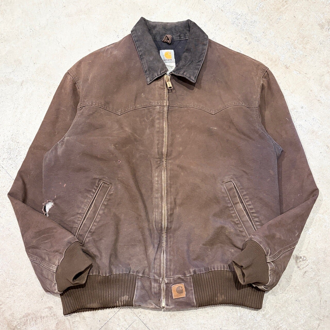 カホン　Santafe ビンテージ 2009 CARHARTT SANTA FE JACKET BROWN | safarionline