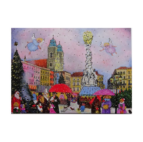 クリスマス ポストカード 欧州各都市のクリスマスマーケットシリーズ リンツ [Luka Basic] LAG-2382