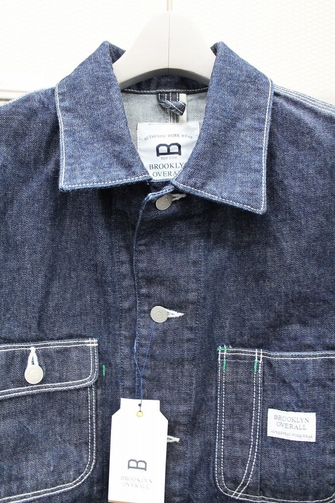BROOKLYN OVERALL 4パッチカバーオール　美品 BROOKLYN OVERAL ブルックリンオーバーオール 4パッチカバーオール